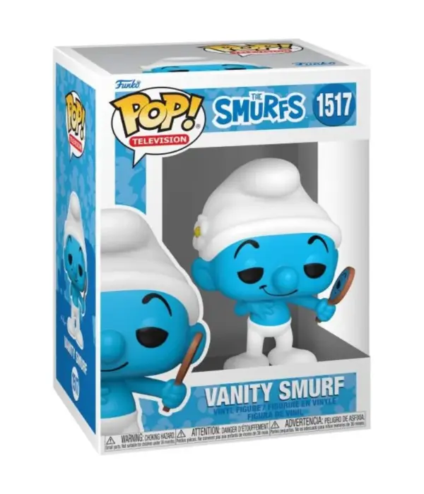 SMURFS - POP FUNKO VINYL FIGURE 1517 VANITY SMURF 9CM