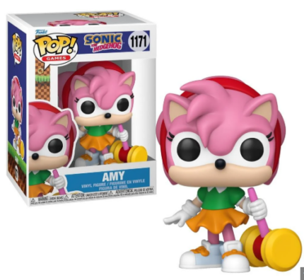 SONIC HEDGEHOG AMY ROSE W/HAMMER