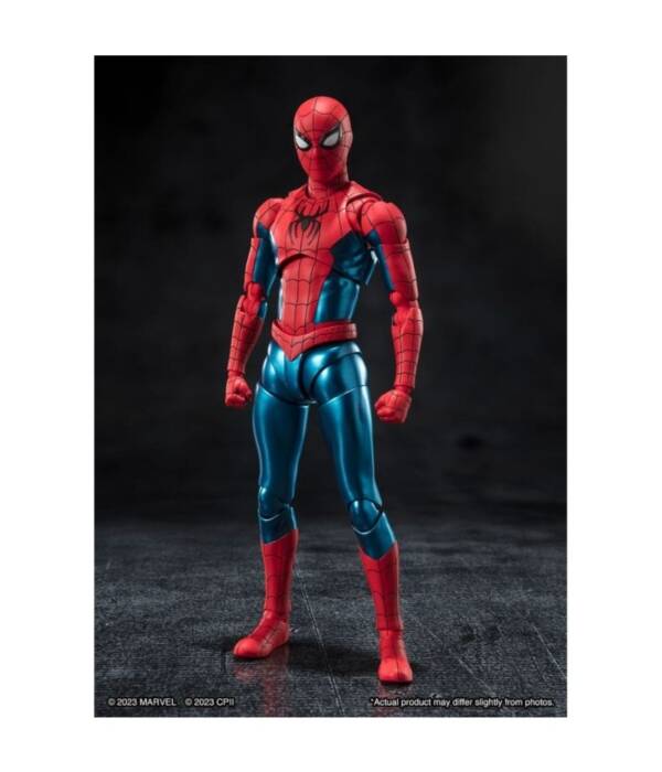 SPIDERMAN NWH RED&BLUE SH FIGUARTS