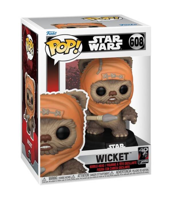 STAR WARS RETURN OF THE JEDI WICKET POP 608