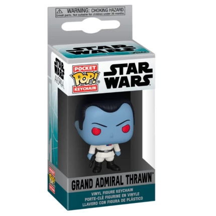 STAR WARS: ASHOKA - KEYCHAIN - GRAND ADMIRAL THRAWN 4CM
