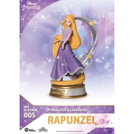 Statue da palcoscenico Disney Mini Diorama &ndash; Serie Princess Fall In Love Rapunzel