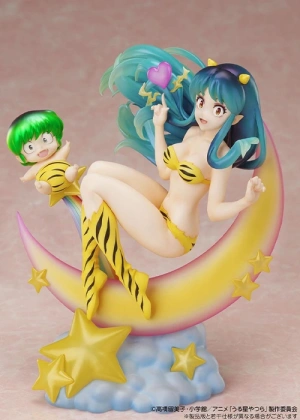 Urusei Yatsura Pvc Statua 1/7 Lum & Ten Box Cafe & Space Collaboration20 Cm Design Coco