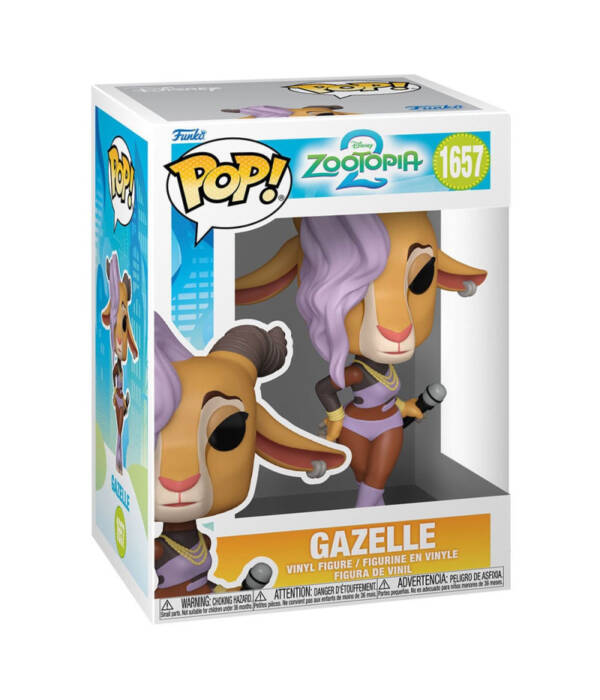 ZOOTOPIA 2 POP! MOVIES GAZELLE 1657
