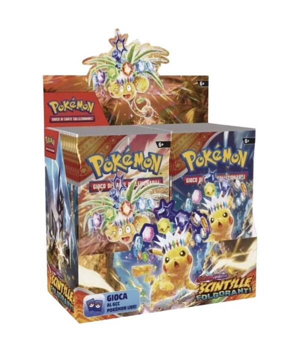 POKEMON SCINTILLE FOLGORANTI ITA