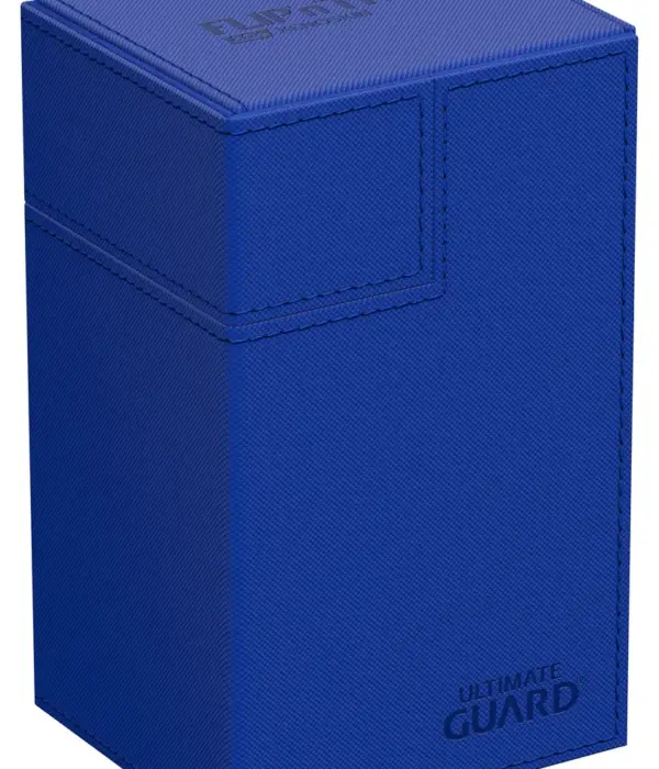 Ultimate Guard Flip&acute;n&acute;Tray Deck Case 80+ Standard Size XenoSkin&trade; Petrol Blue