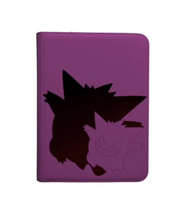 16607 - ALBUM 9 TASCHE PRO-BINDER ZIPPERED - POKEMON - GENGAR