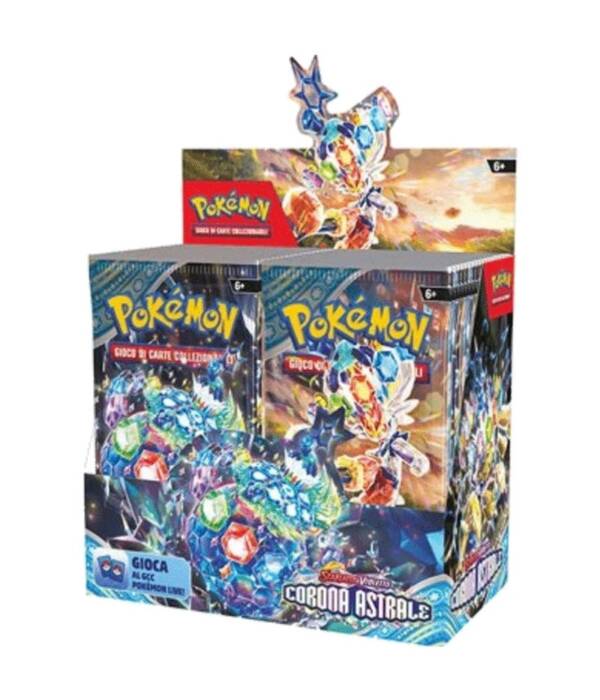 Box Pokemon Scarlatto e Violetto Corona Astrale (36 buste)
Pokemon