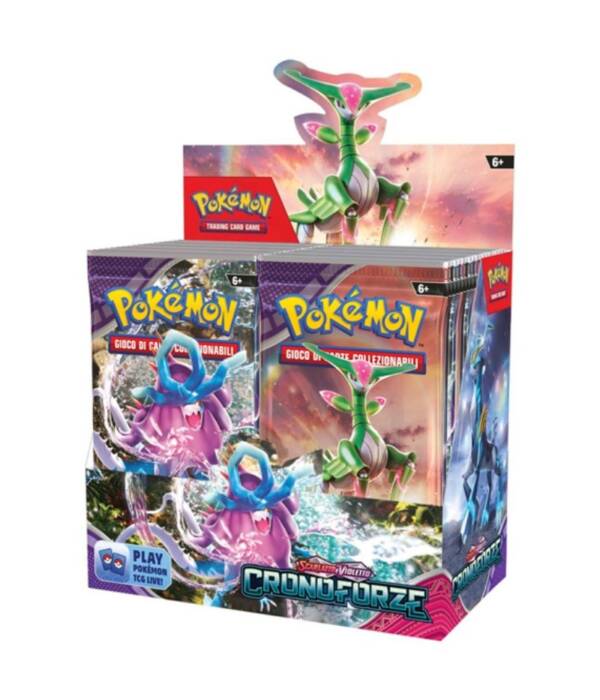 BOX POKEMON SCARLATTO E VIOLETTO CRONOFORZE (36 BUSTE)