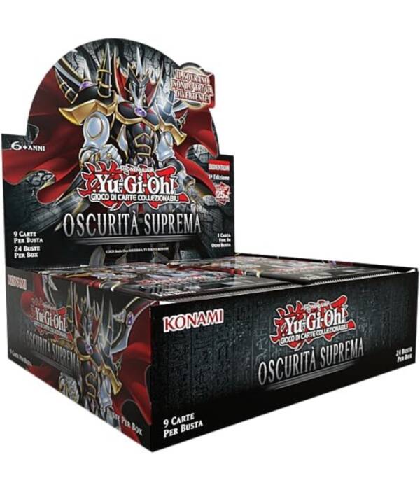 BOX YU-GI-OH! - SUPREME DARKNESS (24 BUSTE) - ITA