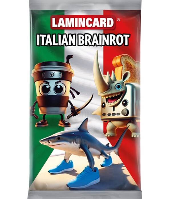 ITALIAN BRAINROT LAMINCARD BUSTINA
