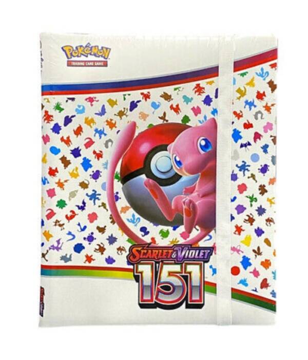 Pokemon Scarlatto e Violetto 151 Album 9 Tasche