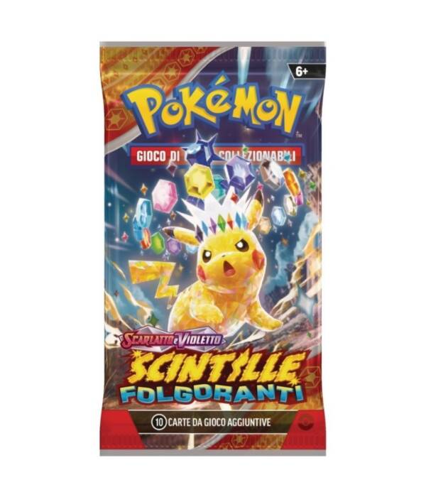POKEMON SCINTILLE FOLGORANTI BUSTA