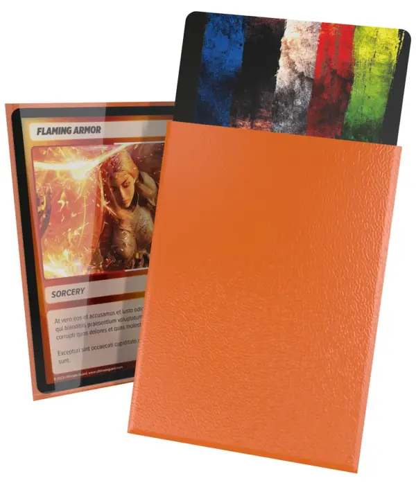 UGD011182 Ultimate Guard Cortex Sleeves Japanese Size ORANGE (100)