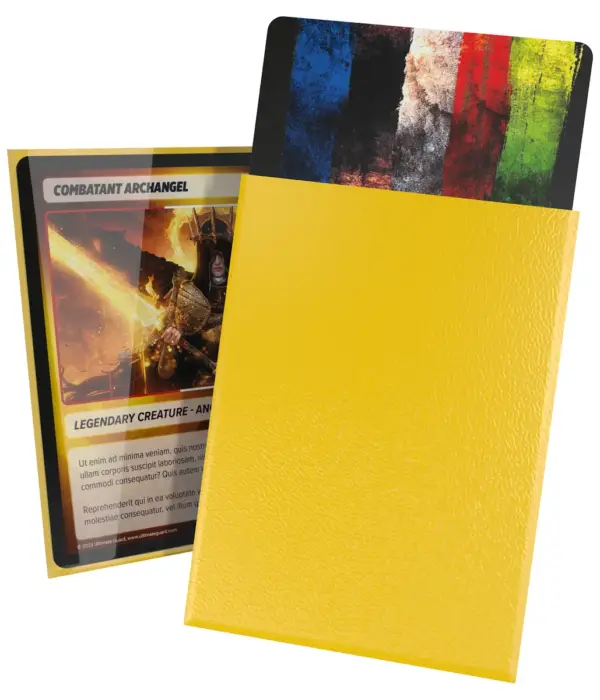 Ultimate Guard Cortex Bustine protettive Misure Standard Yellow (100)