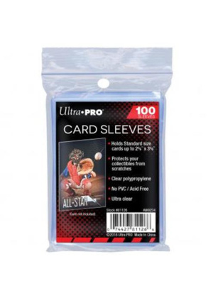 Ultra Pro - 81126 - 100 Bustine Standard Morbide - Trasparenti