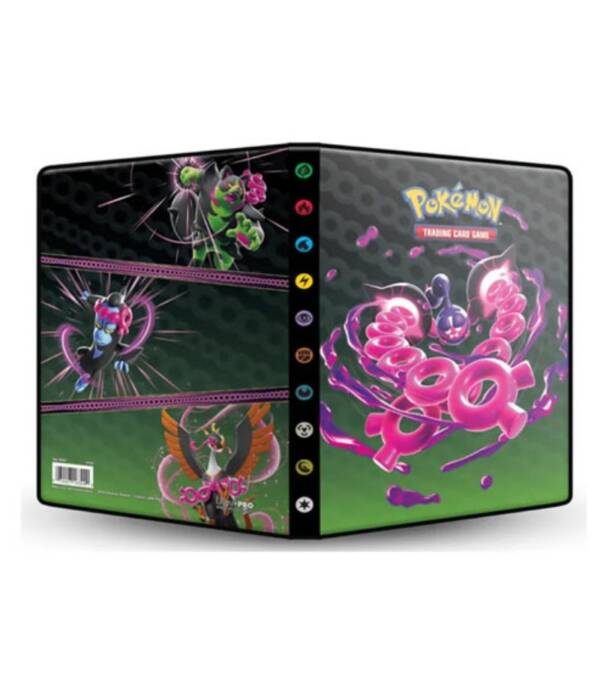 ULTRA PRO ALBUM 4 TASCHE POKEMON SCARLATTO E VIOLETTO 6.5 POKEMON - CARTE DA GIOCO/COLLEZIONE