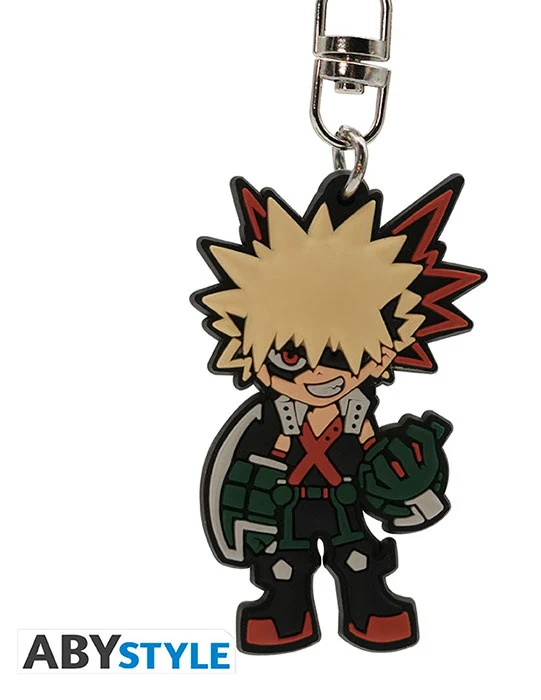 MY HERO ACADEMIA - Portachiavi in PVC - Bakugo