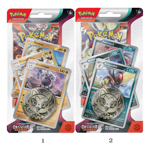 Pokemon Scarlet & Violet Obsidian Flames Premium Checklane Blister ENG