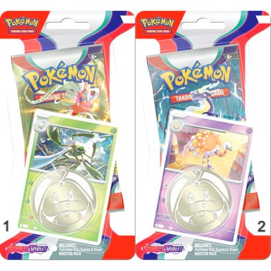 Pokemon Scarlet & Violet Paldea Evolved Premium Checklane Blister ENG