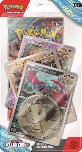 Pokemon Scarlet & Violet Stellar Crown Premium Checklane Blister ENG