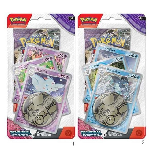 Pokemon Scarlet & Violet Temporal Forces Premium Checklane Blister ENG