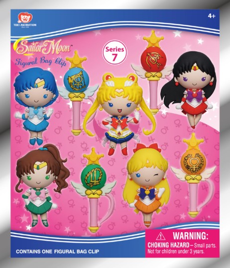 SAILOR MOON SERIES 7 3D BAG CLIP