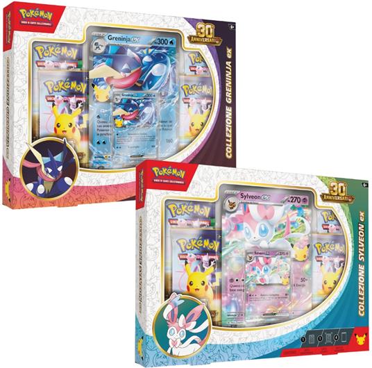 POKEMON 30 ANNIVERSARIO COLL.GRENIN/SILVEON