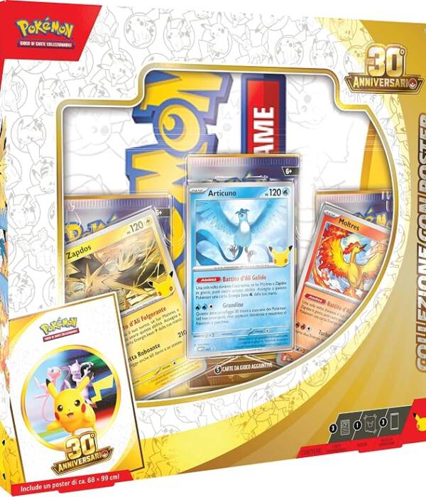 POKEMON 30 ANNIVERSARIO COLL.C/POST