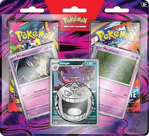 POKEMON BLISTER 2 BUSTE GENGAR,MARS