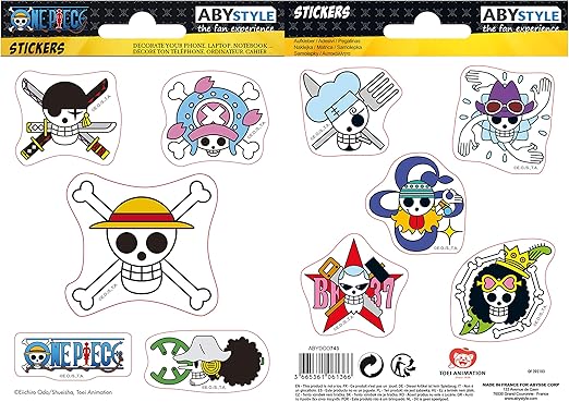 ONE PIECE STICKERS