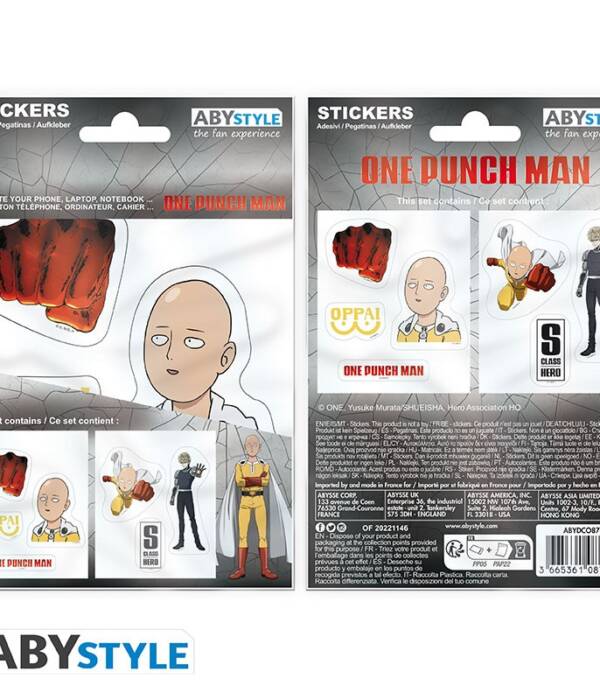 ONE PUNCH-MAN STICKERS