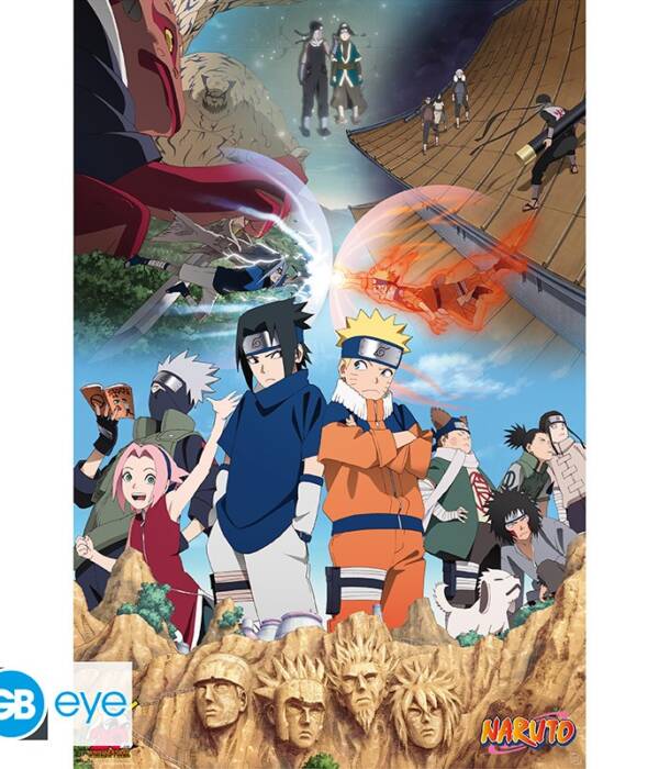 NARUTO WILL OF FIRE POSTER MAXI