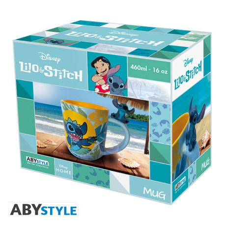 DISNEY MUG 3D HAWAIIAN STITCH