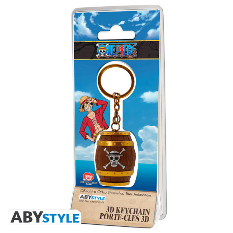 ONE PIECE - Portachiavi 3D - Barrel