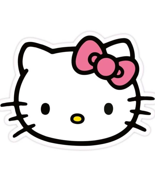 SANRIO HELLO KITTY FACE CUSCINO 36CM
