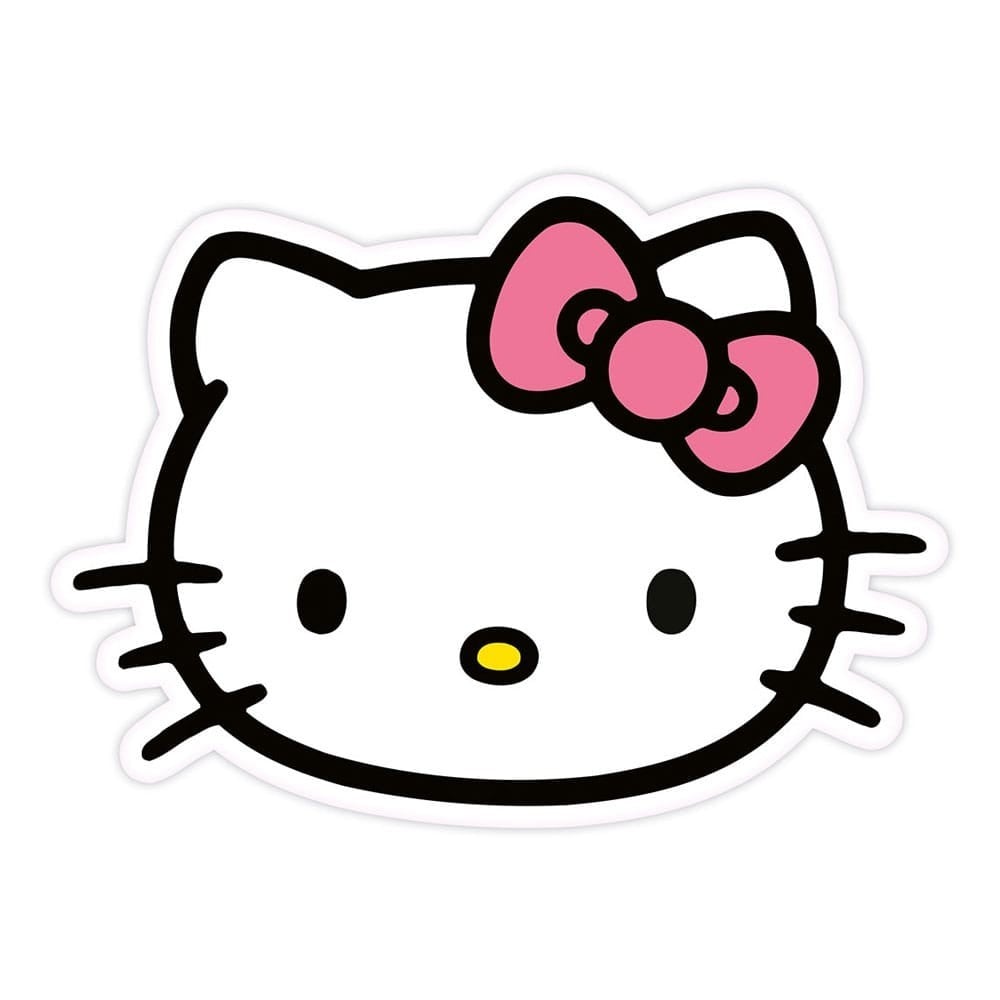 SANRIO HELLO KITTY FACE CUSCINO 36CM
