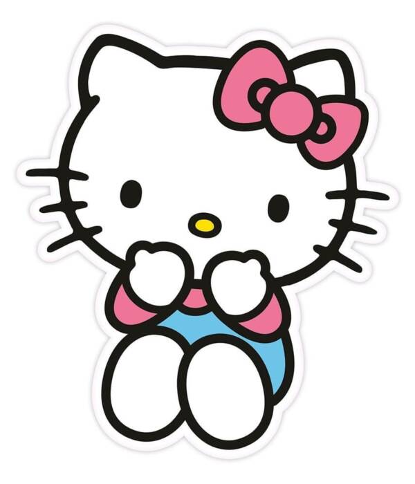 SANRIO PILLOW HELLO KITTY RED DRESS
