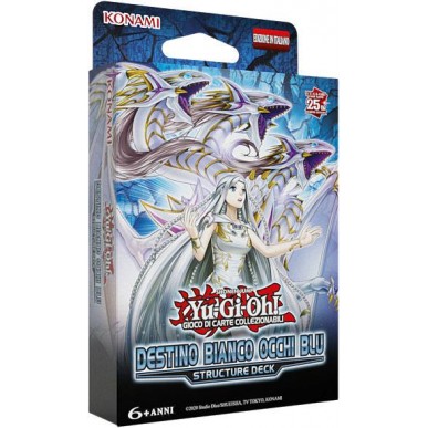 YU-GI-OH!Destino Bianco Occhi Blu - Structure Deck