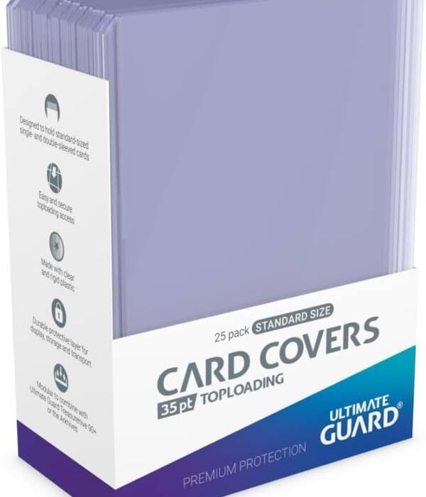 Ultimate Guard Copertine di carte caricate dall'alto 35pt