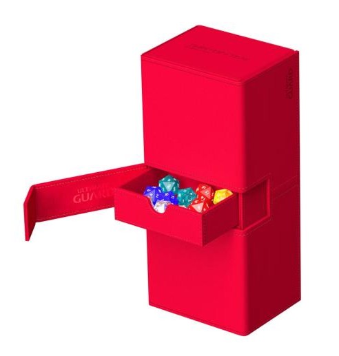 Ultimate Guard Twin Flip`n`Tray 266+ Xenoskin Red Ultimate Guard