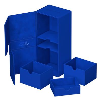 UGD011366 Ultimate Guard Twin Flip`n`Tray 266+ Xenoskin Blu