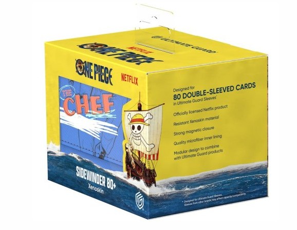 Ultimate Guard Sidewinder 80+ XenoSkin &ndash; Edizione Ufficiale NETFLIX ONE PIECE (SANJI)