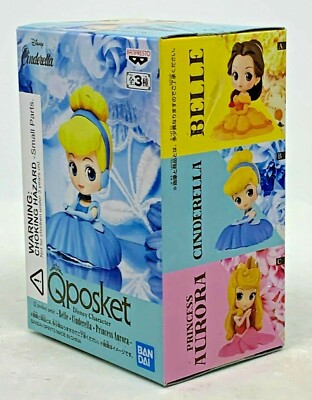 BANPRESTO 19975 - Disney - Q Posket Petit - Cinderella (Normal Color Ver.) - Figure 4Cm