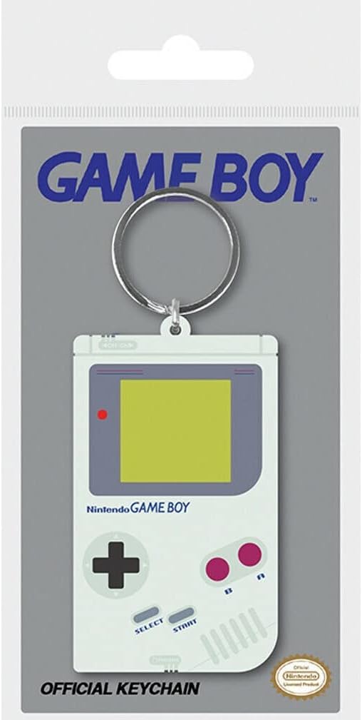 PYRAMID NINTENDO - PORTACHIAVI IN GOMMA: GAMEBOY