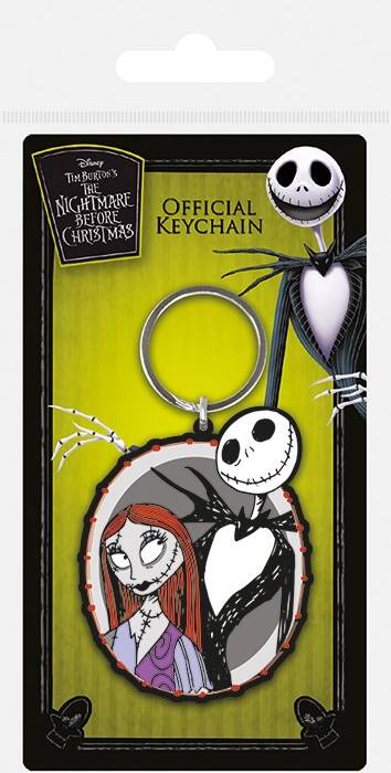 PYRAMID DISNEY: NIGHTMARE BEFORE CHRISTMAS - PORTACHIAVI IN GOMMA: JACK & SALLY