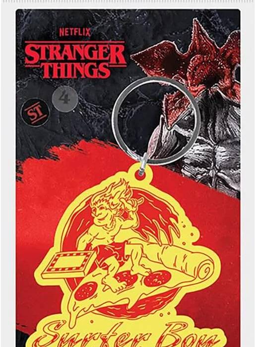 Portachiavi Stranger Things 4 (SURFER BOY PIZZA)