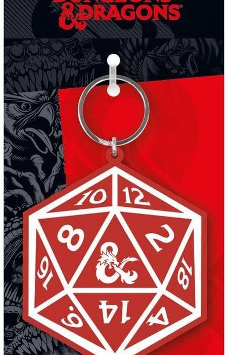 Portachiavi Dungeons and Dragons (DADI)