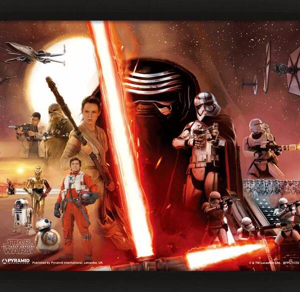 STAR WARS EP VII GALAXY POSTER