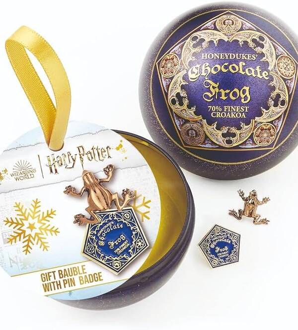 PALLINA DI NATALE CIOCCORANA E PINS